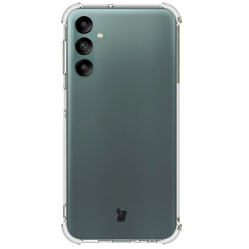 Elastyczne etui + 2 szkła + szkło na obiektyw, Bizon Case Clear, przezroczyste